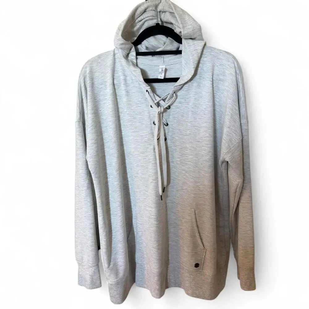 Ideology - Women's Lace-Up Hoodie - Size XL